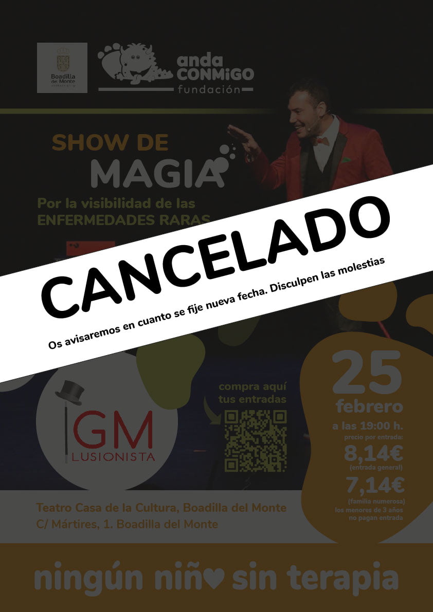 CARTEL SHOW DE MAGIA. cancelado_Mesa de trabajo 1